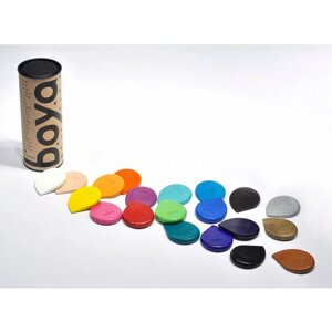 Пастель восковая для рисования Boya, набор мелков 17 х 7 см разноцветные BOYA d. o. o. 20 SET