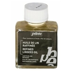 Pebeo Льняное масло рафинированное (937180), 75 мл, бесцветный