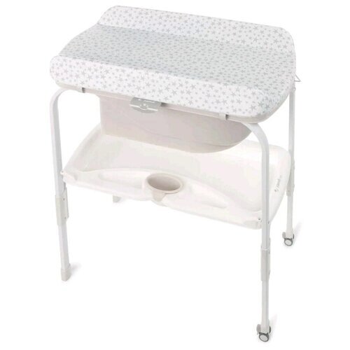 Пеленальный столик JANE с матрасиком и ванной Flip, Glitter от компании М.Видео - фото 1