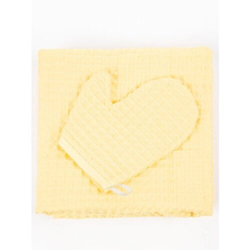 Пеленка-полотенце "Вафелька" сиреневый от компании М.Видео - фото 1