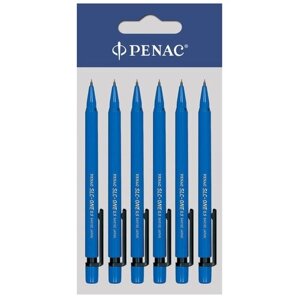 Penac Набор SLC-ONE HВ, 0.5 мм, 6 механических карандашей, 12 сменных грифелей