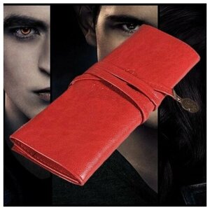 Пенал - сумка из фильма Сумерки с гербом Калленов цвет: красный