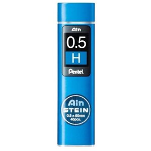 Pentel Грифели для автоматических карандашей Ain Stein H 0,5 мм 40 шт