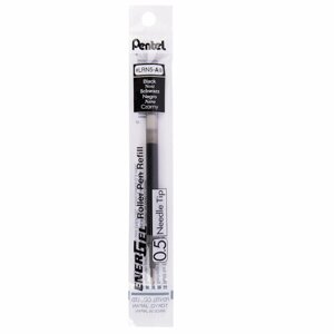 Pentel Стержень для ручек гелевых BLN75, BLN105, BL625 d 0.5 мм LRN5-AX черные чернила