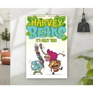 Перекидной календарь Harvey beaks/ Харви бикс №17, А3