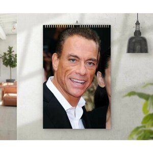 Перекидной календарь Jean-Claude Van Damme, Жан-Клод Ван Дамм №34, А3