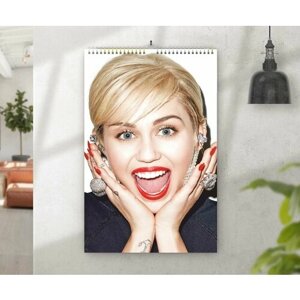 Перекидной календарь Майли Сайрус, Miley Ray Cyrus №2, А3