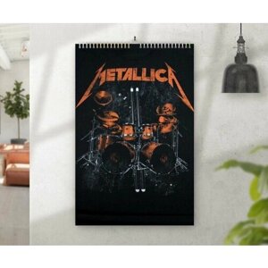 Перекидной календарь Metallica, Металлика №6, А3