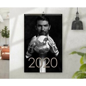 Перекидной календарь на 2020 год Джанлуиджи Буффон, Gianluigi Buffon №11, А4