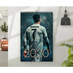 Перекидной календарь на 2020 год Криштиану Роналду, Cristiano Ronaldo №16, А4
