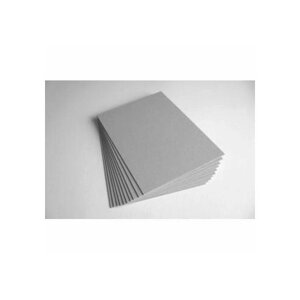 Переплётный картон (серый) 2мм А2(42х59,4), упаковка 5 штук