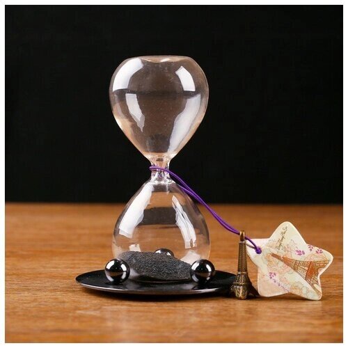 Песочные часы "Эйфелева башня", магнитные, сувенирные, 8 х 13 см 127163 от компании М.Видео - фото 1