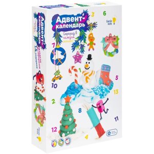 Набор для детского творчества адвент-календарь 14 подарков GENIO KIDS TA1819 в Москве от компании М.Видео