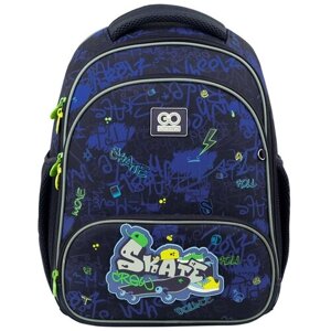 Каркасный школьный рюкзак для мальчика KITE Education Skate Crew GO22-597S-4 в Москве от компании М.Видео