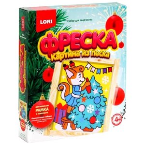 LORI Фреска из песка Белочка у ёлочки (КП-050) 180 г в Москве от компании М.Видео