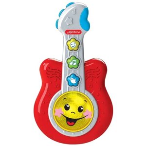Интерактивная развивающая игрушка Азбукварик Гитара Маленький музыкант Красный в Москве от компании М.Видео