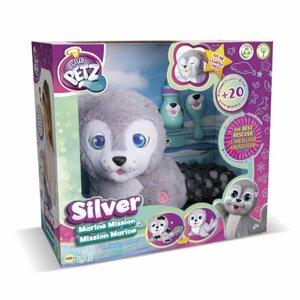Игрушка интерактивная Club Petz Тюлень Silver 93164 в Москве от компании М.Видео