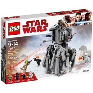 Конструктор LEGO Star Wars 75177 Тяжелый разведывательный шагоход Первого Ордена, 554 дет. в Москве от компании М.Видео