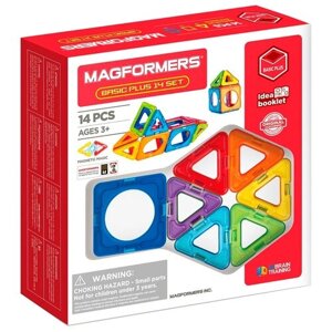 Конструктор MAGFORMERS 715013 Basic Plus 14 Set, 14 дет. в Москве от компании М.Видео