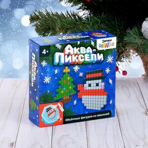 Аквапиксели «Снеговик и елка», 200 деталей в Москве от компании М.Видео