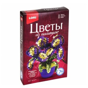 Цветы из пайеток "Ирисы" LORI в Москве от компании М.Видео
