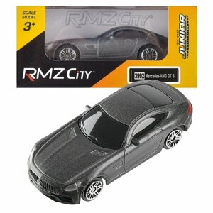 Машина металлическая RMZ City 1:64 Mercedes-Benz GT S AMG 2018, без механизмов, серый матовый цвет в Москве от компании М.Видео