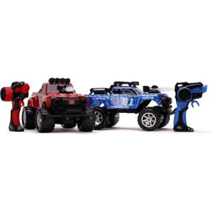Набор Машинок Jada Toys Р/У Battle Machines Trucks 1:16 R/C Twin Pack 4006333068928 в Москве от компании М.Видео