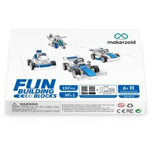 Конструктор Makerzoid Fun Building Blocks 30в1 в Москве от компании М.Видео