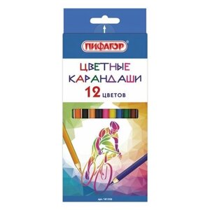 Карандаши Unitype цветные для мальчиков пифагор быстр. - (24 шт) в Москве от компании М.Видео