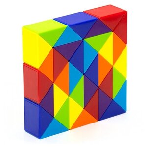 Головоломка LanLan Змейка Рубика Rainbow 36 блоков в Москве от компании М.Видео