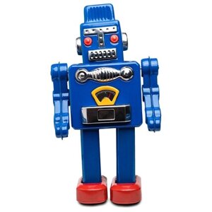 Заводной робот Tin Toy 23 см (Синий) в Москве от компании М.Видео