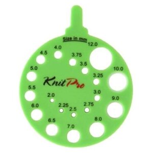 Линейка круглая для определения номера спиц, KnitPro, 10992 в Москве от компании М.Видео