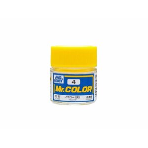 MR. HOBBY Mr. Color Yellow gloss, Жёлтый глянцевый, Краска акриловая, 10мл в Москве от компании М.Видео