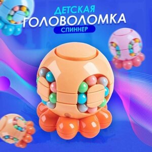 Головоломка детская медуза-спиннер, игрушка антистресс. в Москве от компании М.Видео