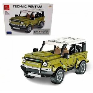 Радиоуправляемый конструктор JIE STAR Technic Pentium LAND ROVER DEFENDER, 580 деталей FF10022 в Москве от компании М.Видео