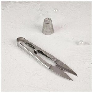 Ножницы для обрезки ниток 6 шт, стальные, 13*3,5 см, цвет серебряный в Москве от компании М.Видео