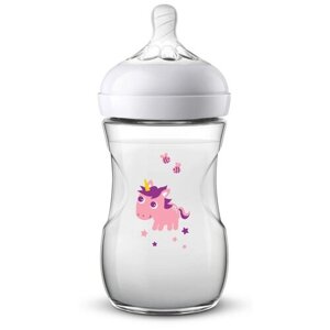 Philips AVENT Бутылочка для кормления Natural SCF070, 260 мл, с 1 месяцев в Москве от компании М.Видео