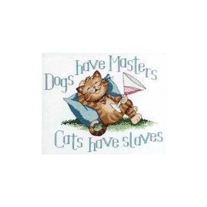 Набор для вышивания Janlynn №10 195-0613 Кошки умеют отдыхать! 1 шт. в Москве от компании М.Видео