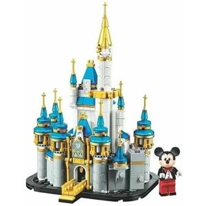 Конструктор Замок Дисней в миниатюре, Disney 40478, 573 детали, 1 минифигурка, 60151 в Москве от компании М.Видео