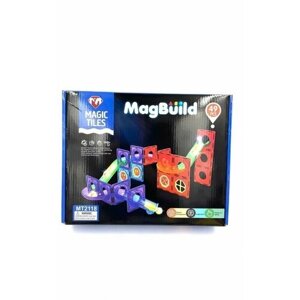 Магнитный конструктор Mag Build "Стройка" 49 деталей в Москве от компании М.Видео