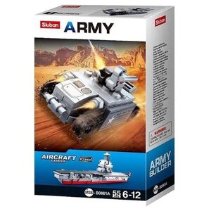 Конструктор SLUBAN Army M38-B0661B Танк 10 в, 44 дет. в Москве от компании М.Видео