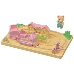 Игровой набор Sylvanian Families Игровая площадка «Паровозик» 5320 в Москве от компании М.Видео