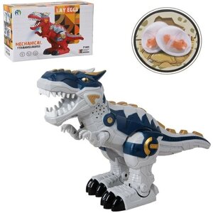 Интерактивная игрушка динозавр Тираннозавр на батарейках свет звук 22124 в коробке Tongde в Москве от компании М.Видео
