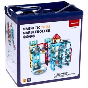 Конструктор Xinbida Конструктор Xinbida Magnetic Tiles Marbleroller 9962, 72 дет. в Москве от компании М.Видео