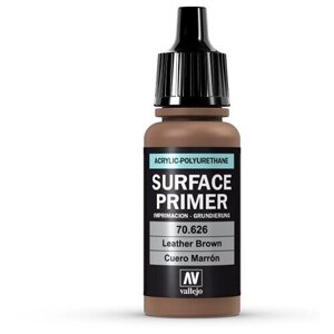 Краска Vallejo серии Surface Primer - Leather Brown 70626, грунтовка (17 мл) в Москве от компании М.Видео