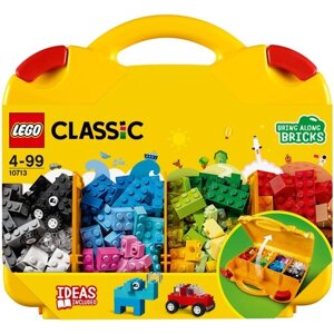 Конструктор LEGO Classic 10713 Чемоданчик для творчества и конструирования, 213 дет. в Москве от компании М.Видео