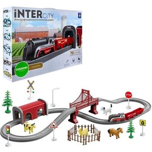 1Toy Набор железной дороги Экоферма InterCity Country 1toy Т22433 в Москве от компании М.Видео