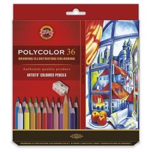 Карандаши цветные художественные POLYCOLOR 3835, 36цв, 3835036007KZ (Д) , 1 шт. в Москве от компании М.Видео