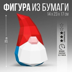 Набор для создания полигональной фигуры Гном 23х14,3х16,5 см в Москве от компании М.Видео