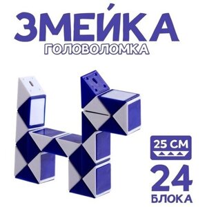 Funny toys Головоломка «Змейка», цвет синий в Москве от компании М.Видео